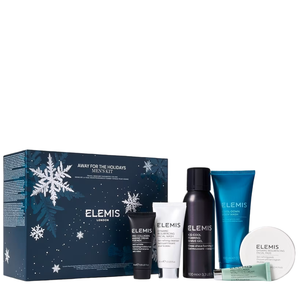 ELEMIS Kit: Away for the Holidays Men's Skincare - Набір для чоловіків «Святкові мандрівки» - фото №1